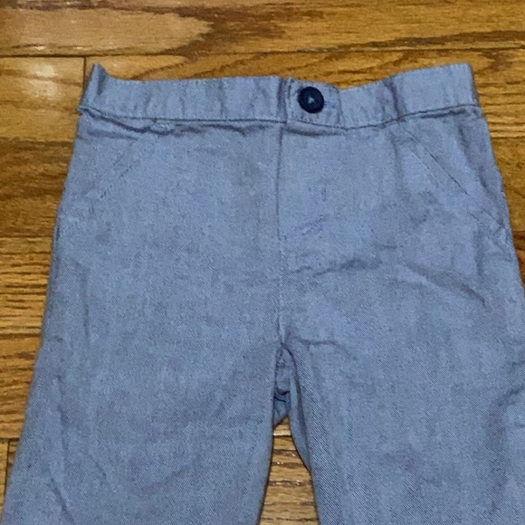 Carter's ❤️ Just One You Kid's Grey Straight Leg Pant Size 18 Months (PRE-LOVED) - Picture 3 of 6